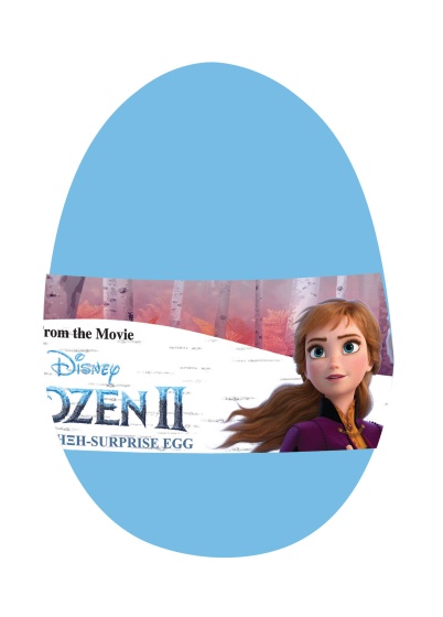 Frozen 2 surprisesei 10 cm light blue