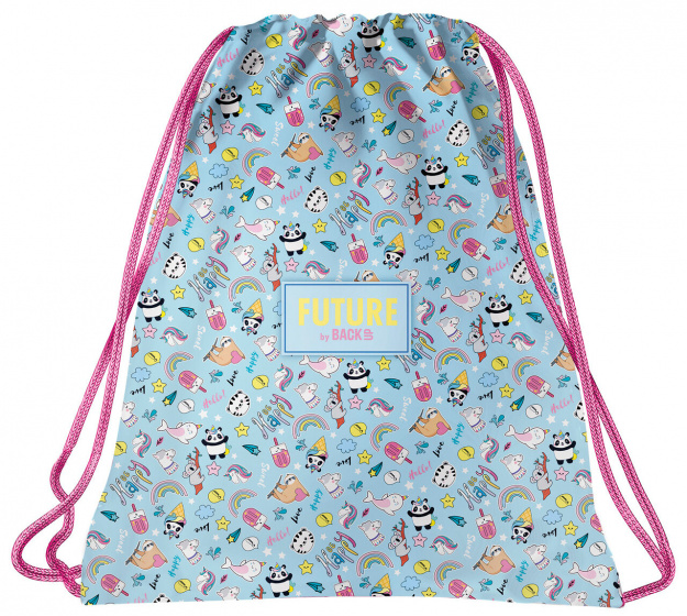 Future By Backup taška do posilňovne Future 4 litrová 41 cm polyesterová modrá