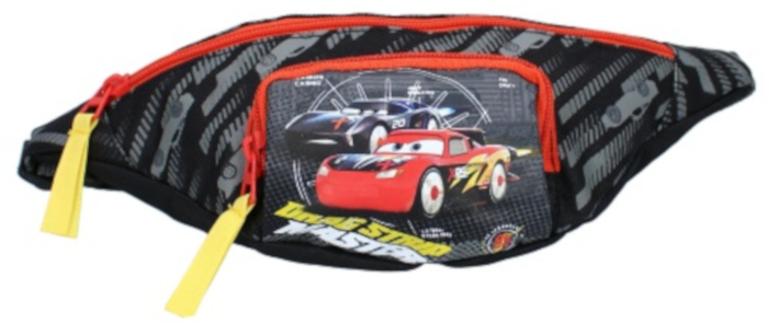 Disney taška na zadok Cars Aspire To Inspire 2,7l polyesterová čierna