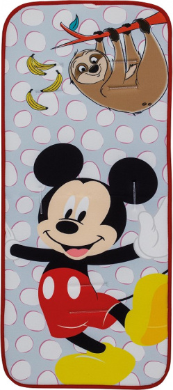 pram cushion Mickey Mouse 84 x 34 cm PU grey