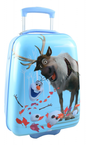 Disney koffer frozen junior 33 liter abs lichtblauw