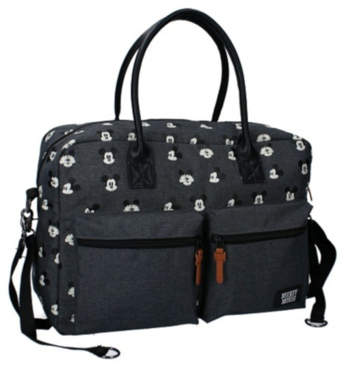 diaper bag Mickey Mouse 18 liter polyester grey