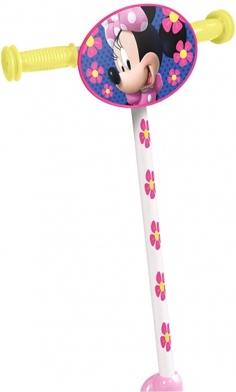 Disney minnie mouse 3 wiel kinderstep meisjes voetrem roze/geel