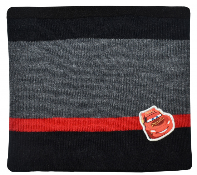 Disney neck warmer Cars junior acrylic black one-size