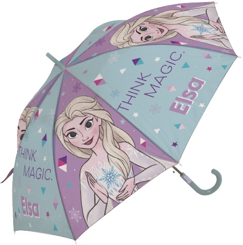 Disney detský dáždnik Frozen 86 x 69 cm PVC modrá/fialová