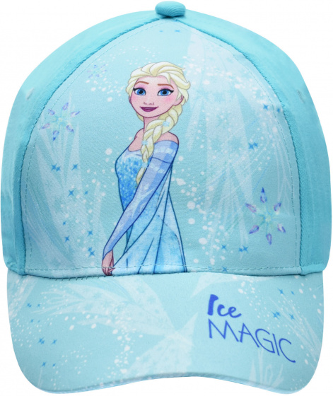 cap Elsa Frozen girls textile aqua size 54