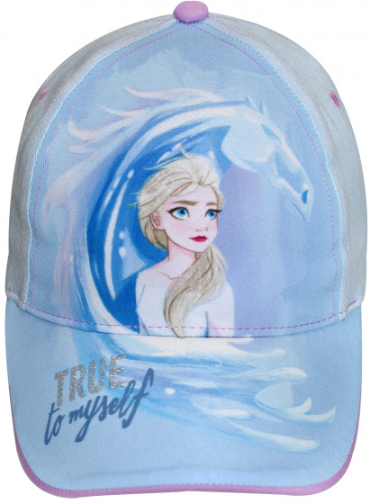Disney šiltovka Elsa Frozen dievčenská textilná modrá veľkosť 52