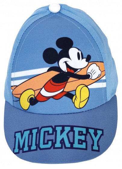 cap Mickey Mouse boys 44-46 cm polycotton blue