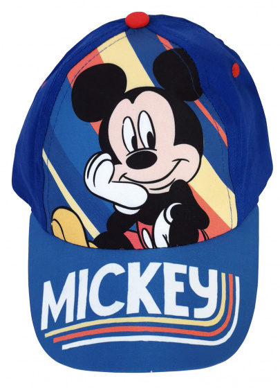 cap Mickey Mouse boys 51-54 cm polycotton navy