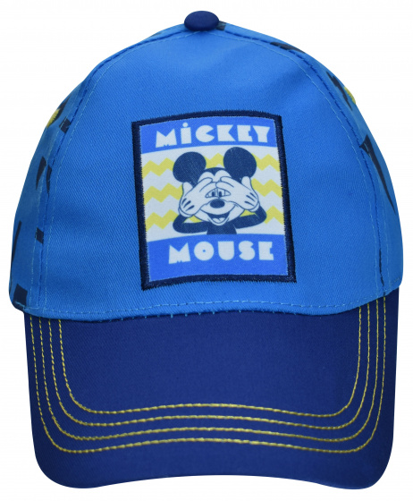 Disney šiltovka Mickey Mouse chlapčenská textilná modrá veľkosť 50