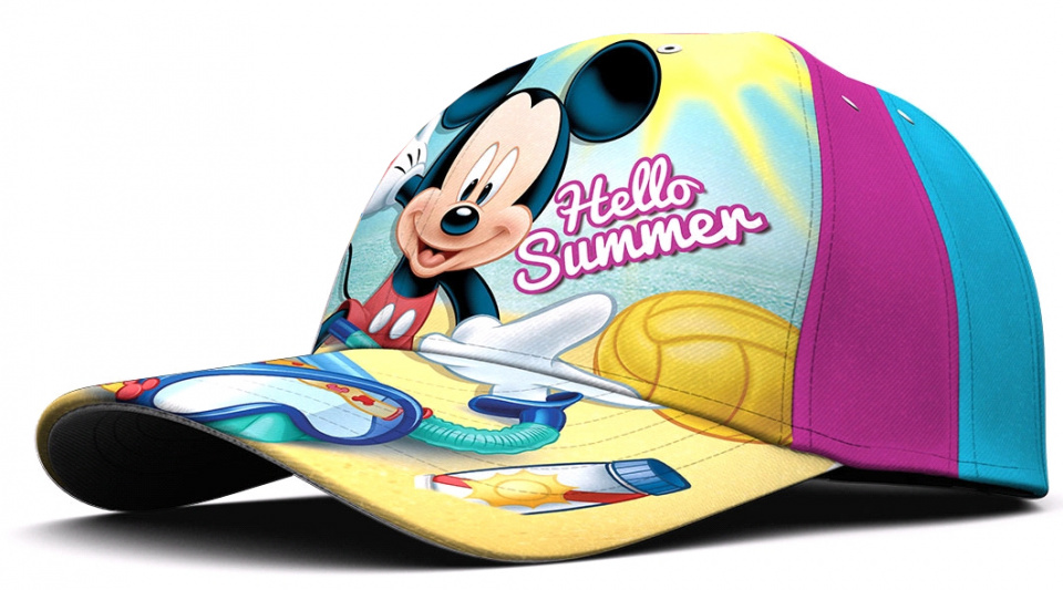 cap Mickey Mouse junior cotton blue/purple mt 52