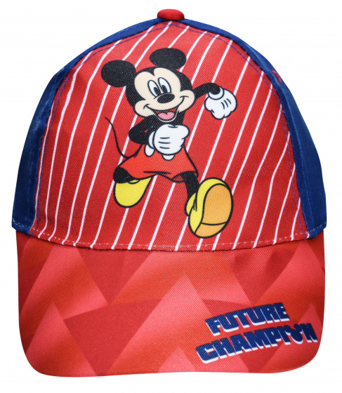 cap Mickey Mouse junior textile red/blue size 52