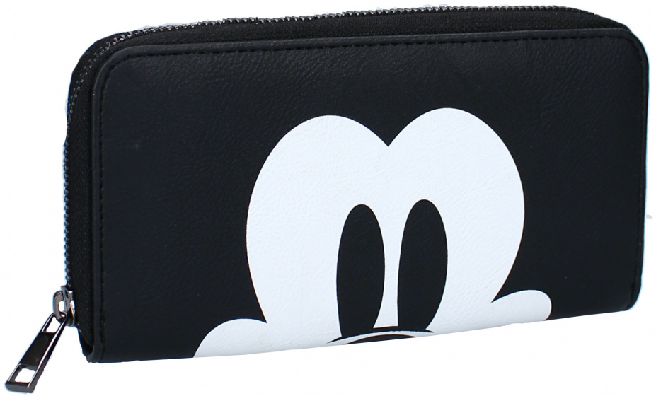 wallet Oh So Stylish Mickey Mouse PU 19 cm black