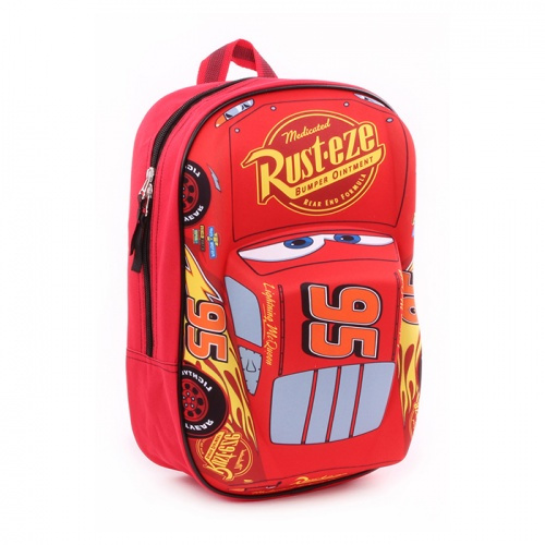 Disney batoh Cars junior 14 litrov polyester červený