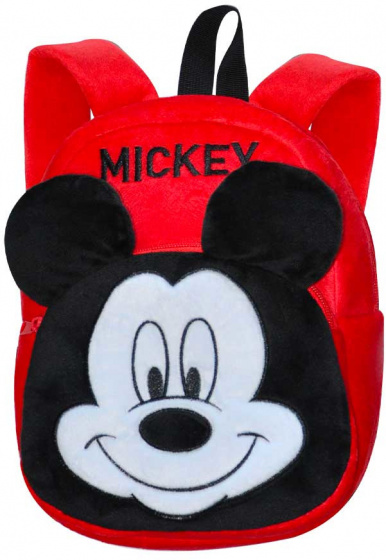 Disney rugzak mickey mouse 4,7 liter polyester rood/zwart