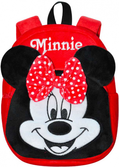Disney rugzak minnie mouse 4,7 liter polyester rood/zwart