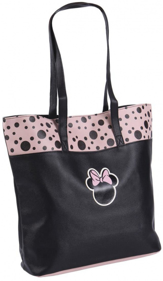 Disney taška cez rameno Minnie Mouse 15 litrová imitácia kože čierna