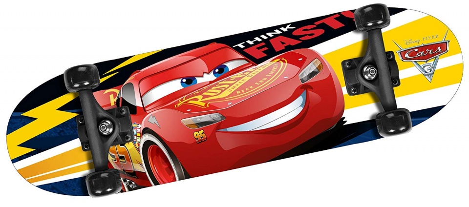 skateboard Cars red / black 71 cm