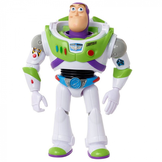 Disney figúrka Toy Story Buzz junior 18 cm biela/zelená