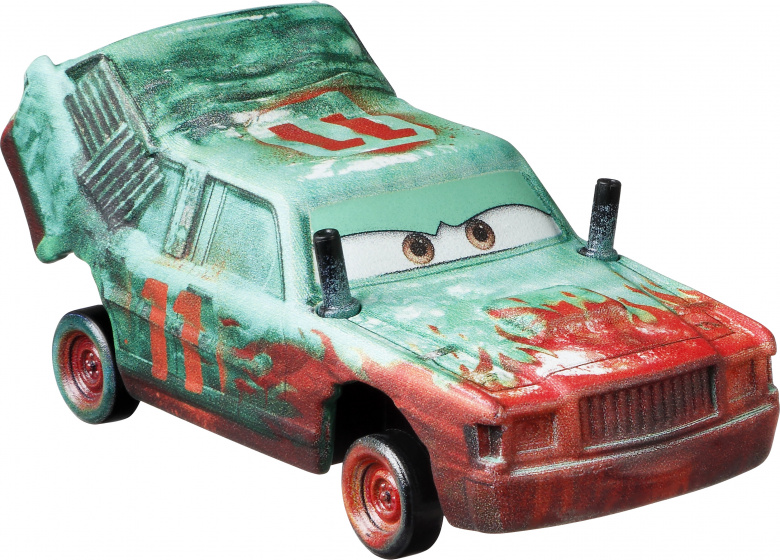 Disney toy car Cars junior die-cast 1:55 light green/red