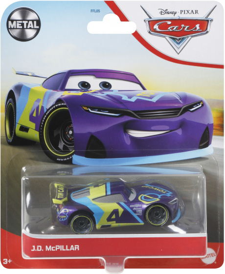 Disney toy car Cars junior die-cast 1:55 purple/blue