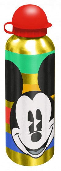 drinking bottle Mickey Mouse junior 500 ml aluminium yellow