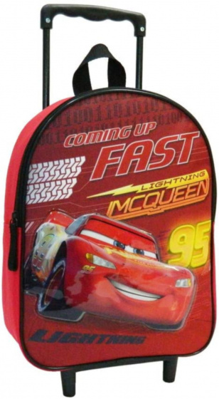Disney trolley batoh Cars Lightning McQueen chlapci 31 cm červený