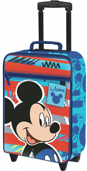 Disney vozík Mickey Mouse 32 litrov polyester modrý/červený