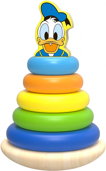 tumbler Donald Duck junior 19 cm wood 7-piece