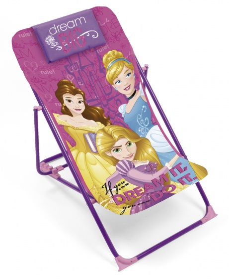 folding chair Princess Lounge pink girls 61 x 43 x 66 cm