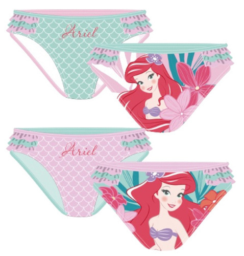 Disney kufre Ariel girls textil zelené 2 kusy veľkosť 92