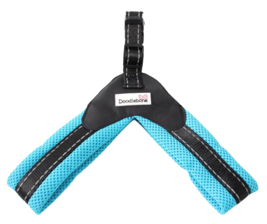 dog harness Boomerang 76-87 cm airmesh blue