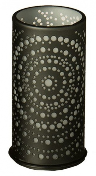 Duni svietnik Billy led 140 x 75 mm oceľový čierny