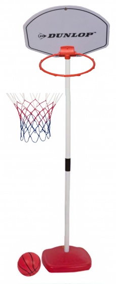 basketball stand with basketball and pump 117 cm