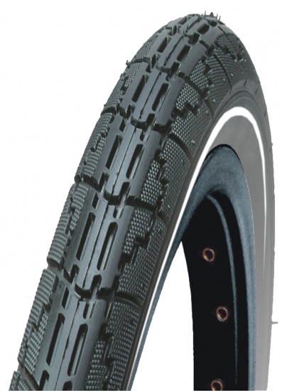 Dutch Perfect buitenband reflex no flat 20x1.75 (47 406) zwart
