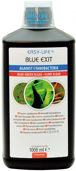 Easy-Life prostriedok proti riasam Bio-Exit Blue 1 liter čierny