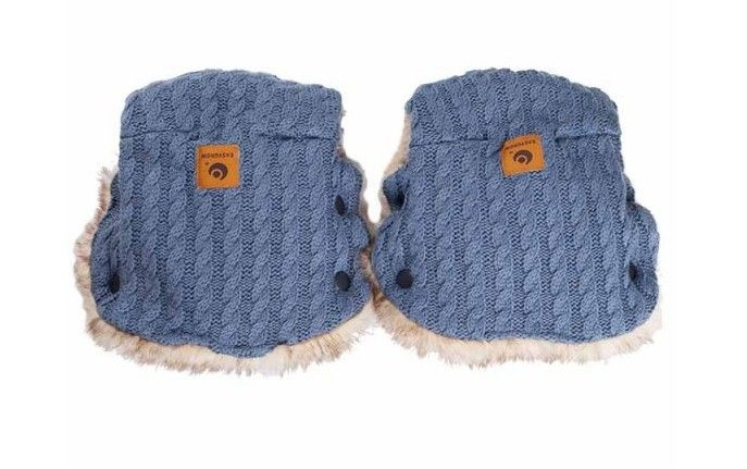 hand warmers Grandma unisex blue