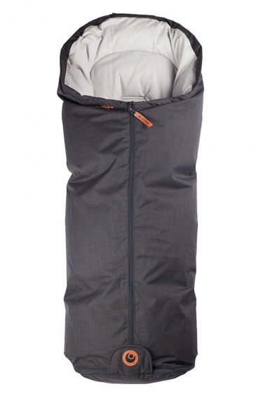Easygrow Maxi autostoel voetenzak grey melange 110 cm Easygrow Maxi autostoel voetenzak grey melange 110 cm