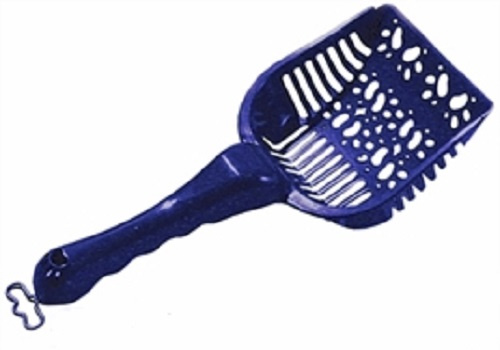 cat scoop 28 cm blue