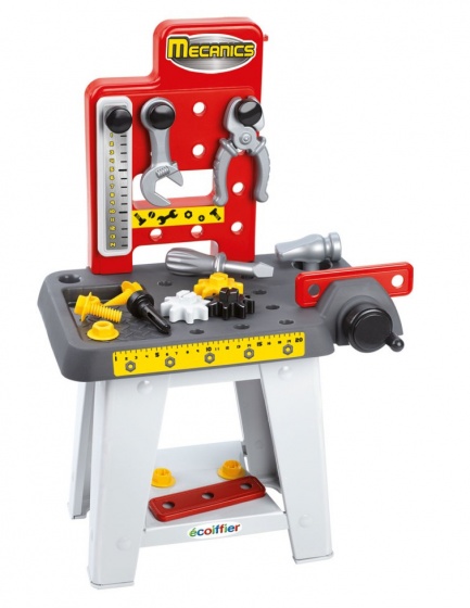 écoiffier pracovný stôl Mecanics 19dielny