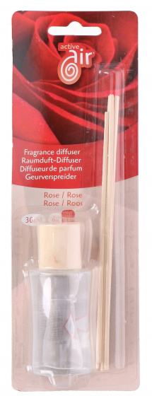 Active Air difuzér vône ruža 30 ml červený