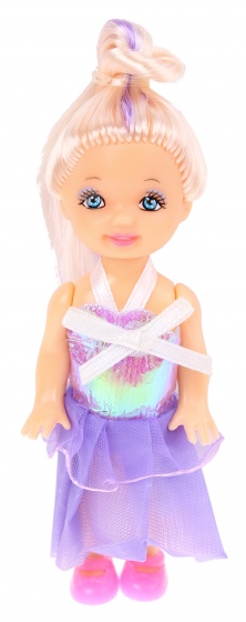 Eddy toys pop mode prinses 10,5 cm paars