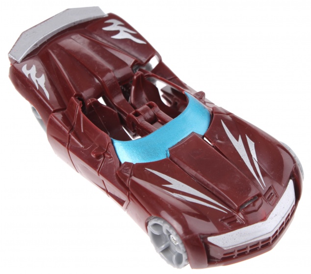 robot transformer car brown 10 cm