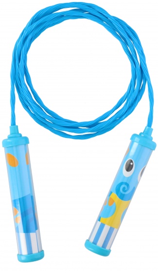 Eddy toys springtouw 230 cm blauw