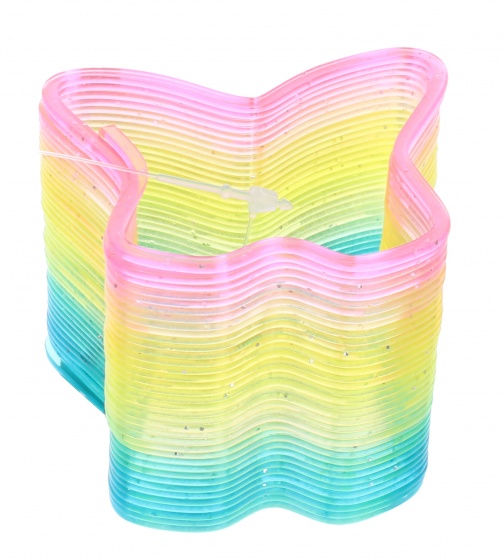 stair spring butterfly rainbow 5 cm