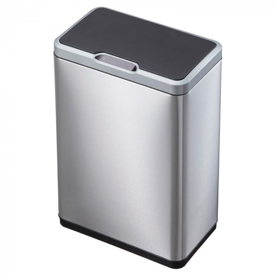 EKO afvalbak Mirage Sensor 45 liter RVS matzilver EKO afvalbak Mirage Sensor 45 liter RVS matzilver