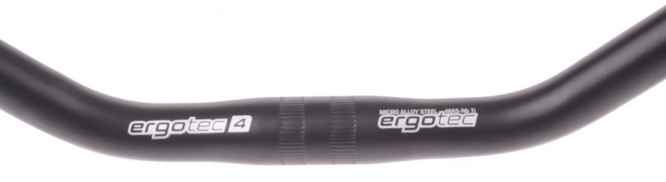 Ergotec stuur atb country 22,2 / 590/ 25,4 mm zwart