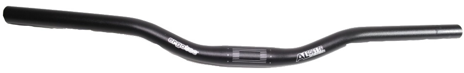 Ergotec stuur atb riser 22.2/ 620/ 25,4 mm zwart