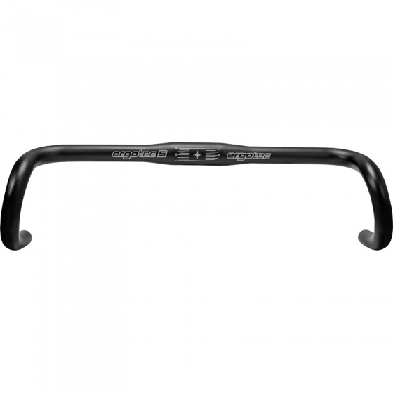 Ergotec stuur m bar 24/420/31,8 mm zwart