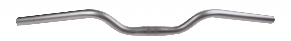 Ergotec stuur m bar 22,2/700/25,4 mm aluminium zilver